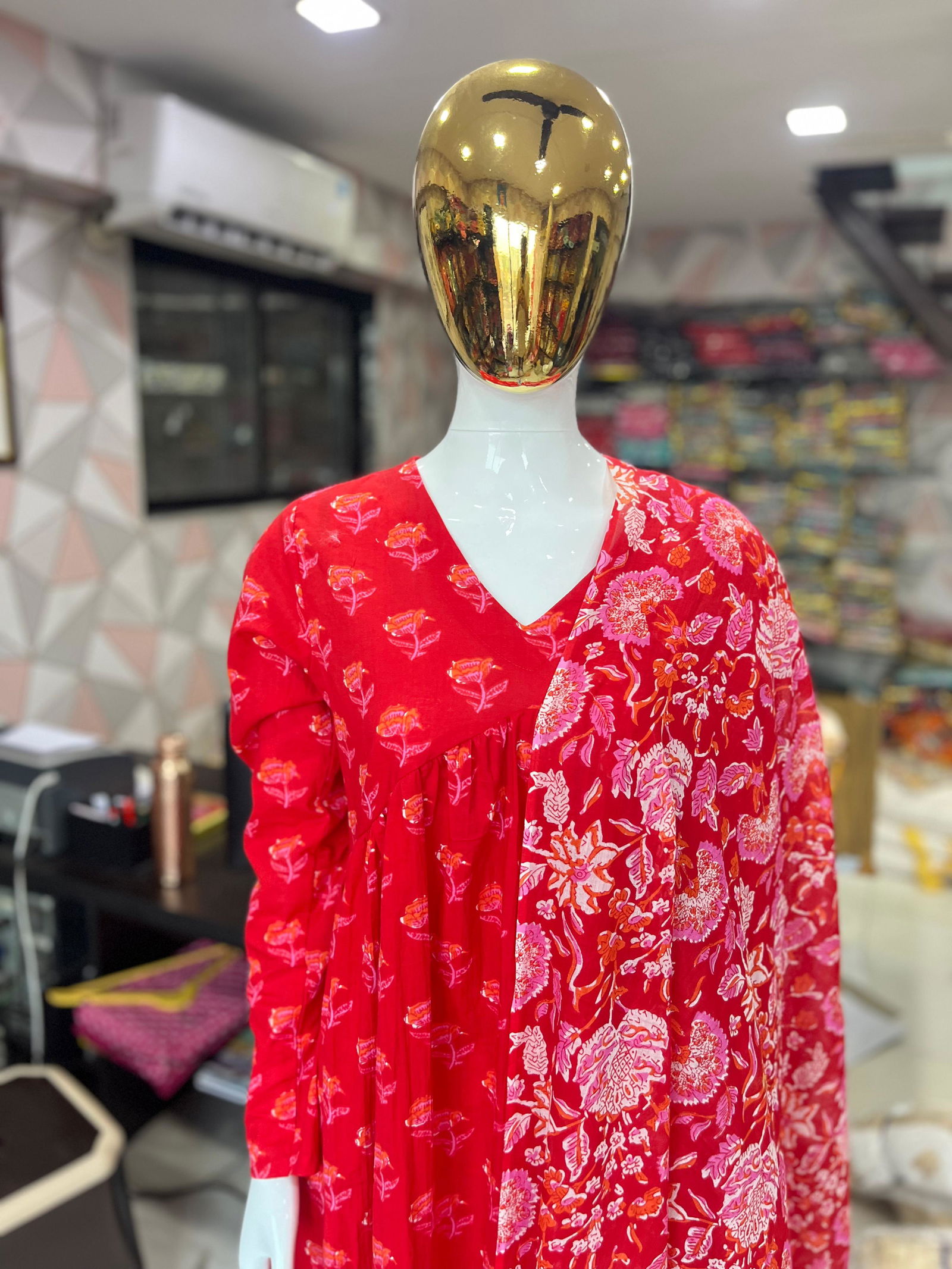 Akshar Designer Alia Cut Pure Cotton Kurti With Bottom Dupatta Wholesale Clothing Distributors In India
